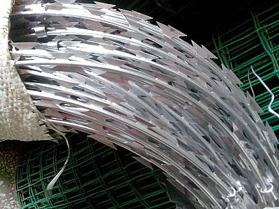 電鍍鋅刀片刺繩